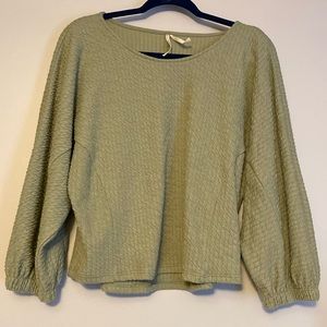 Green Anthropology sweater